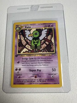 Xatu 1st Edition Neo Discovery 52/75 WOTC Vintage Pokemon - Image 1
