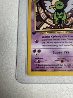 Xatu 1st Edition Neo Discovery 52/75 WOTC Vintage Pokemon - Image 2