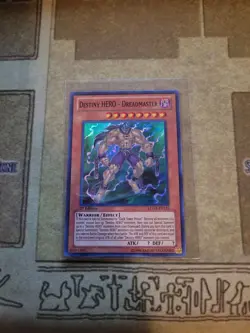 YUGIOH DESTINY HERO DREADMASTER LCGX-EN125 SUPER 1ST ED NM - Image 1