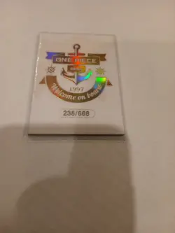 Nefertari Vivi WFR Rare Serial Card One Piece Grand Line Volume 2 Holo Wedding - Image 5