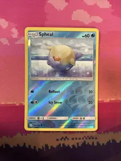 Pokemon Card Spheal Cosmic Eclipse Reverse Holo 49/236 Near Mint - Image 1