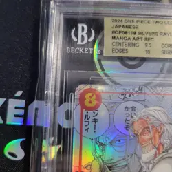 BGS10 Silvers Rayleigh Super Parallel Comic Parallel OP08-118 One Piece Card - Image 3