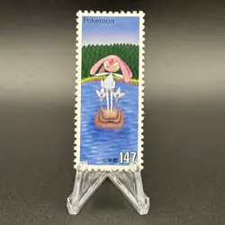 Mesprit Pokemon Stamp Card Shogakukan Nintendo Japanese TCG Vintage S126-3 - Image 1