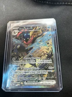 Pokemon Scarlet & Violet Promo Card #132 Greninja EX (Shrouded Fable) - Image 1