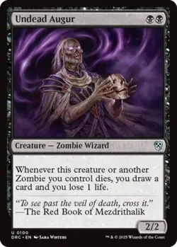 Undead Augur - Near Mint MTG Commander: Aetherdrift - Image 1