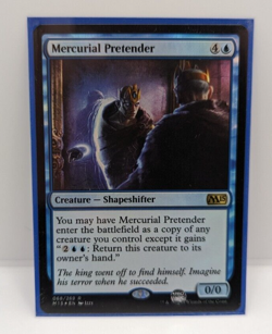 MTG Mercurial Pretender Magic Core Set 2015 M15 Foil Rare NM - Image 1