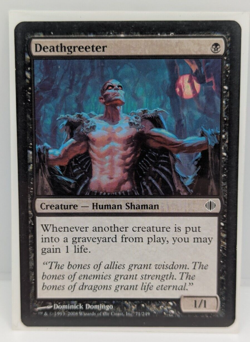 MTG Deathgreeter Shards of Alara Regular Common NM - Image 1