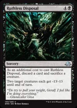 Ruthless Disposal -Foil Light Play MTG Eldritch Moon - Image 1