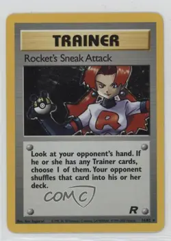 Rocket's Sneak Attack Holo Pokemon Team Rocket #16 2000 - Image 1