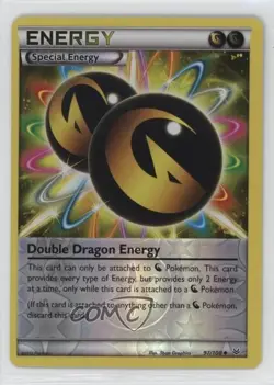 Double Dragon Energy Reverse Foil Pokemon XY Roaring Skies #97 - Image 1