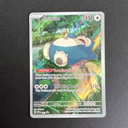 Snorlax SVP 051 Pokemon TCG Scarlet & Violet 151 ETB Promo English N/M - Image 1