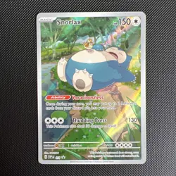Snorlax SVP 051 Pokemon TCG Scarlet & Violet 151 ETB Promo English N/M - Image 1