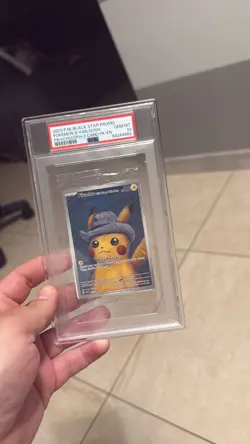 POKEMON PSA 10 SEALED VAN GOGH PIKACHU WITH GREY FELT HAT SVP 085 PROMO LOW POP - Image 2