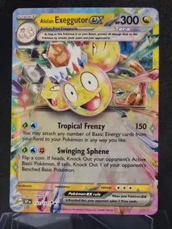 Alolan Exeggutor ex 133/191 - Surging Sparks - Pokemon TCG - Double Rare - Image 1