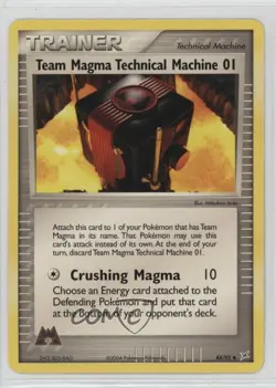 Team Magma Technical Machine 01 Pokemon EX vs Aqua #84 2004 - Image 1