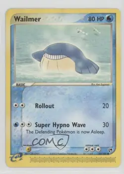 Wailmer Pokemon EX Sandstorm #83 2003 - Image 1