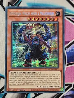 MP25-EN077 Sengenjin Wakes from a Millennium Prismatic Secret Rare 1st Ed YuGiOh - Image 1
