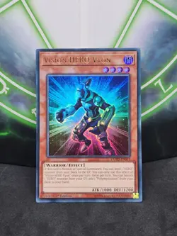 Yugioh Vision HERO Vyon DUPO-EN053 Ultra Rare 1st Edition NM - Image 1