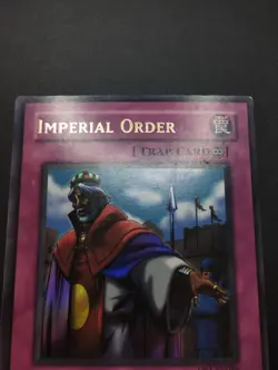 YUGIOH 2004 | IMPERIAL ORDER | DB1-EN086 | 1ST REPRINT | VG - EX | ULTRA RARE - Image 4