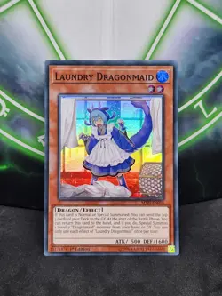 Yugioh Laundry Dragonmaid MYFI-EN016 Super Rare 1st Edition NM - Image 1