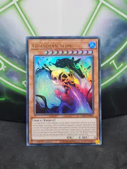 Yugioh Guardian Slime LED7-EN003 Ultra Rare 1st Edition NM - Image 1