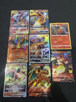 Pokemon TCG Charizard 8 Card Lot. Resharim And Charizard, Charizard Ex. All NM - Image 1