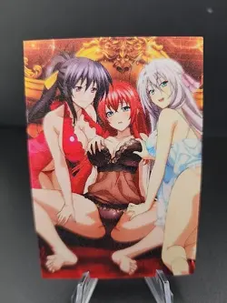 Rias Gremory, Akeno Himejima And Rossweisse High School Dxd Card Waifu ACG... - Image 2