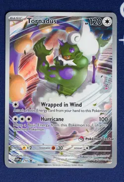 Tornadus - 210 (Pokemon Center Exclusive) - SV: Scarlet & Violet Promo Cards - Image 3