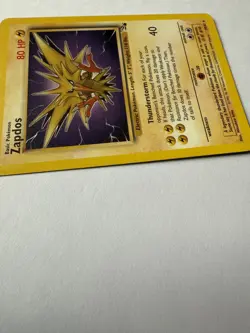 Pokemon TCG Zapdos Fossil Set Unlimited Rare Non-Holo Card 30/62 - Image 2