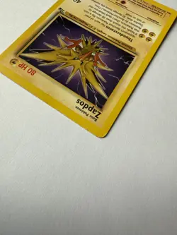 Pokemon TCG Zapdos Fossil Set Unlimited Rare Non-Holo Card 30/62 - Image 4