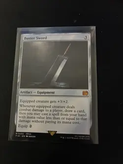 Buster Sword Final Fantasy Regular - Image 1