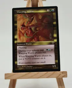 Warping Wurm Mirage Magic Karte MTG englisch (Gekrummter Wurm) - Image 1