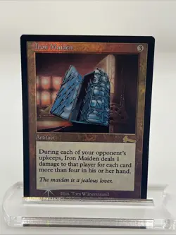 Iron Maiden FOIL Urza’s Legacy Near Mint Never Played Mtg Magic The Gathering - Image 1