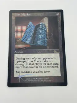 Iron Maiden FOIL Urza’s Legacy Near Mint Never Played Mtg Magic The Gathering - Image 2