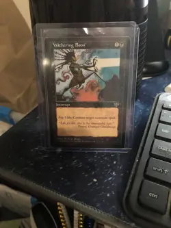 Mtg x1 Withering Boon - Image 1