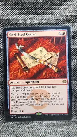 Cori-Steel Cutter mtg Tarkir: Dragonstorm Regular 1x 1 x1 - Image 1