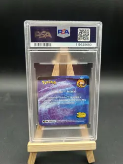 PSA 9 Pokemon pikachu Attack Advanced Action Flipz Card 2006 #R6 - Image 2
