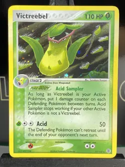 2004 Pokemon, EX FireRed & LeafGreen, #17/112 Victreebel, Holo Rare NM - Image 3