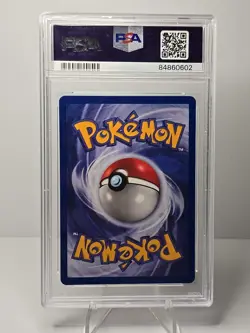 POKEMON 2000 Promo MOLTRES Black Star Aoki Error #21 PSA 8 RARE - Image 2