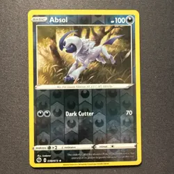 Absol Reverse Holo -038/073 -Champion's Path Pokemon NM - Image 1