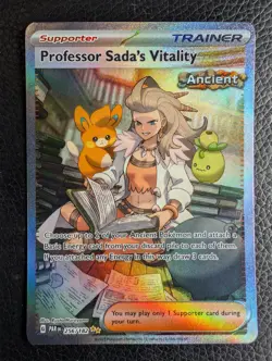 Professor Sadas Vitality - 256/182 Paradox Rift (Pokemon) Illustration Rare - Image 1