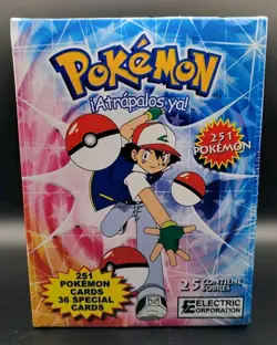 2025 Pokemon Electric Corporation - SEALED BOX 25 PACKS - Peru - Image 1