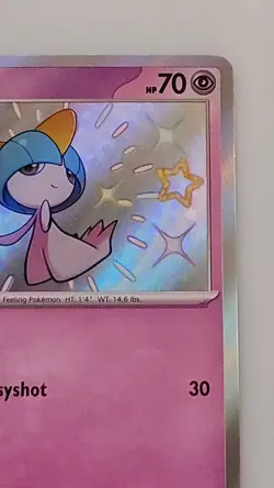 Ralts 153/091 2024 Pokemon SV Paldean Fates PAF EN Shiny Holo Rare NM/MINT - Image 5