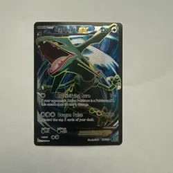 Pokemon 2015 XY Roaring Skies Full Art Rayquaza EX #104/108 MP Condition (OBF) - Image 1