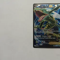 Pokemon 2015 XY Roaring Skies Full Art Rayquaza EX #104/108 MP Condition (OBF) - Image 2