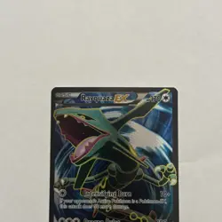Pokemon 2015 XY Roaring Skies Full Art Rayquaza EX #104/108 MP Condition (OBF) - Image 3