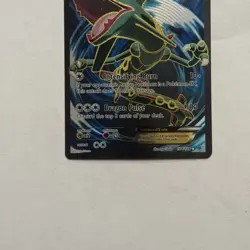 Pokemon 2015 XY Roaring Skies Full Art Rayquaza EX #104/108 MP Condition (OBF) - Image 5