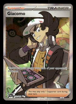 Giacomo - 252/193 - Pokemon TCG Paldea Evolved (2023) - NM - Full Art - HOLO - Image 1