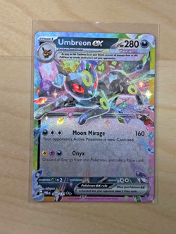 Umbreon ex 60/131 Prismatic Evolutions Double Rare NM Pokemon TCG - Image 1