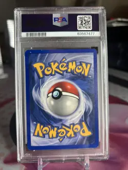 2003 Pokemon EX Sandstorm AZURILL 31/100 REVERSE-FOIL TCG GRADED PSA 7 - Image 2